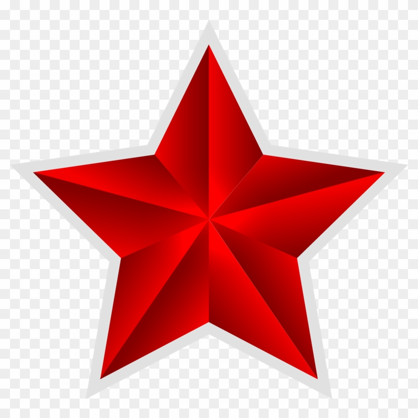 Red Star Png - Christmas Stars Clip Art #183315