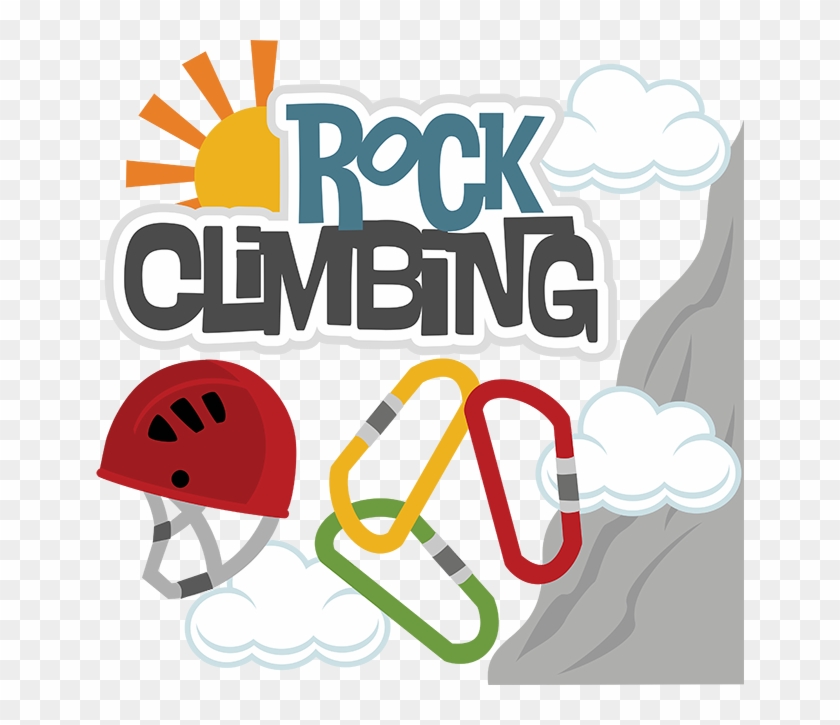 Rock Climbing Clipart - Rock Climbing Wall Clipart #183321