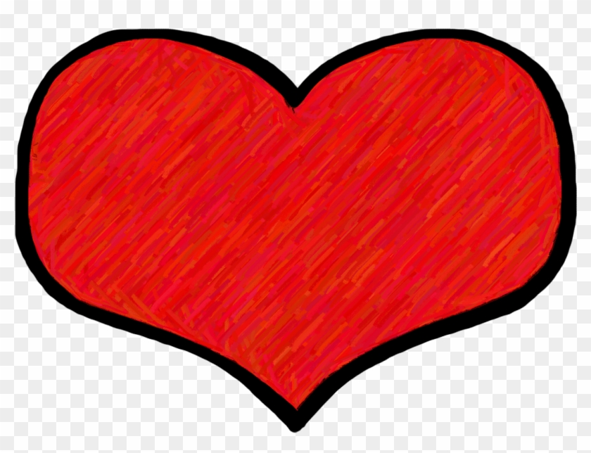 Heart Clip Art Cute - Cute Red Heart Clipart #183367