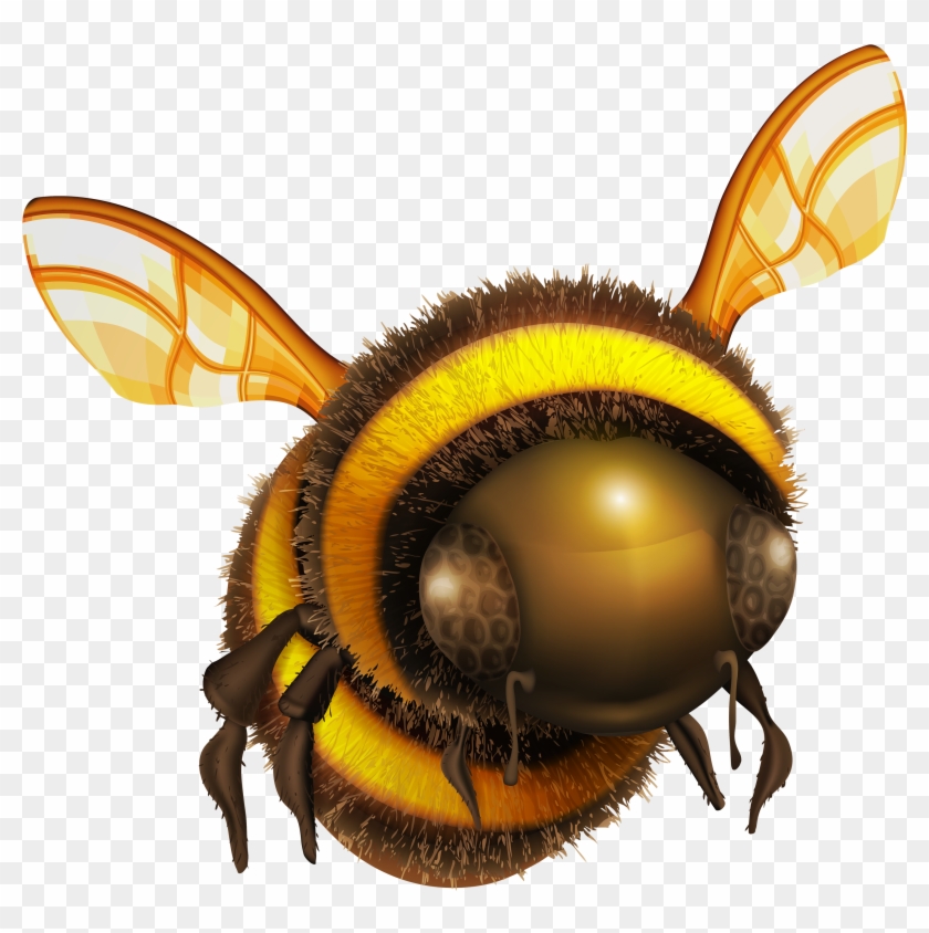 Bee Png Clip Art - Bee Png #183379