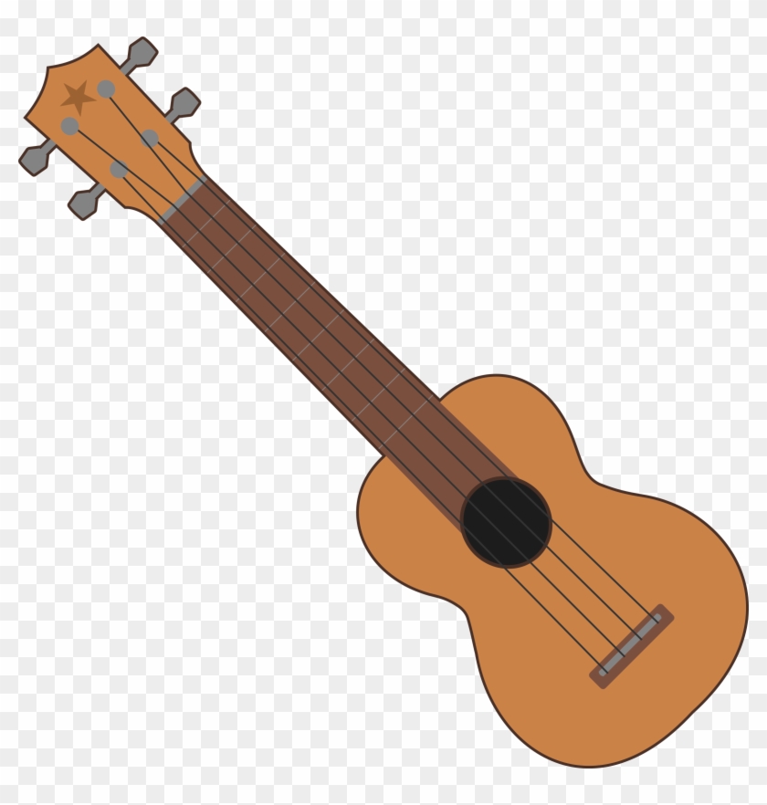 28 Collection Of Ukulele Clipart Transparent - Simple Ukulele #183456