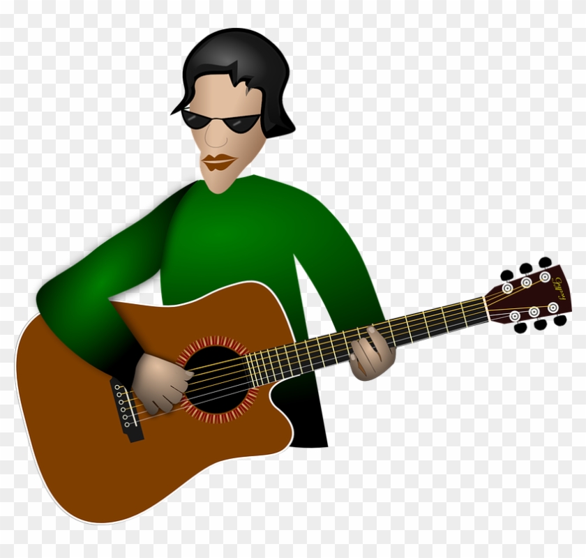 Play The Guitar Clipart #183461