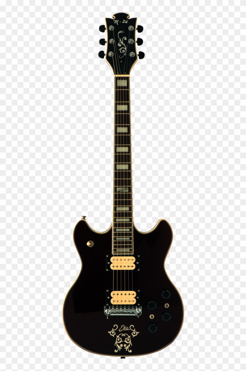Black Electric Guitar Png - Epiphone Les Paul Custom Pro Eb #183500