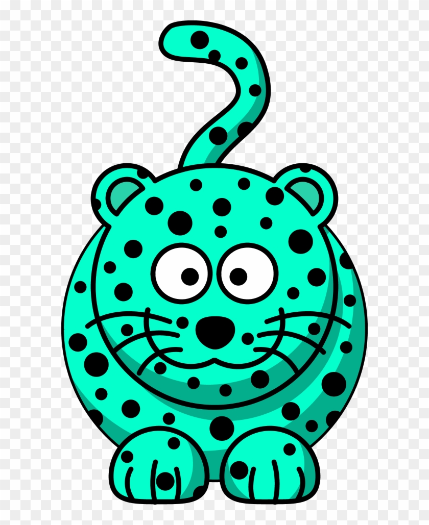 Leopard Clip Art - Cartoon Leopard #183525