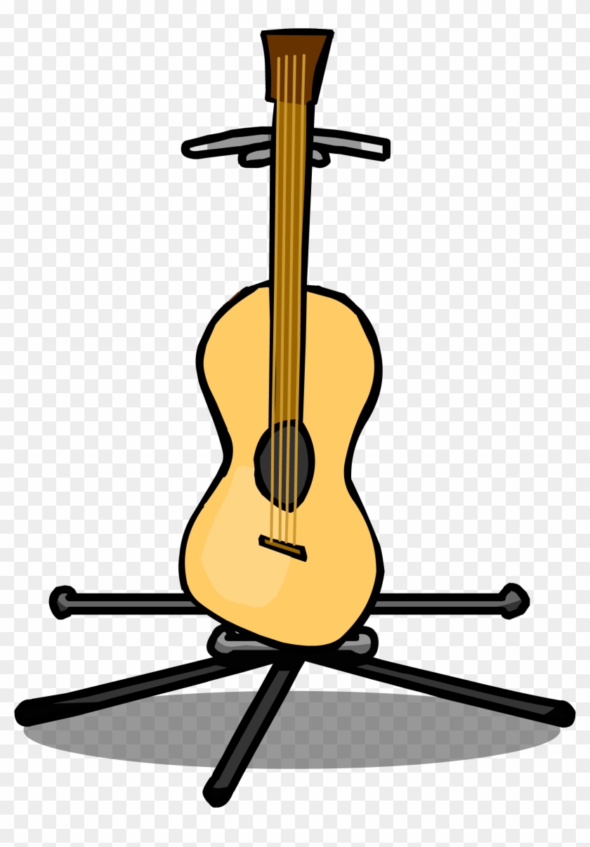 Guitar Stand Id 413 Sprite 005 - Club Penguin #183557