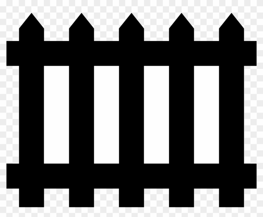 28 Collection Of Farm Picket Fence Clipart - Guarded Railway Crossing Sign #183620