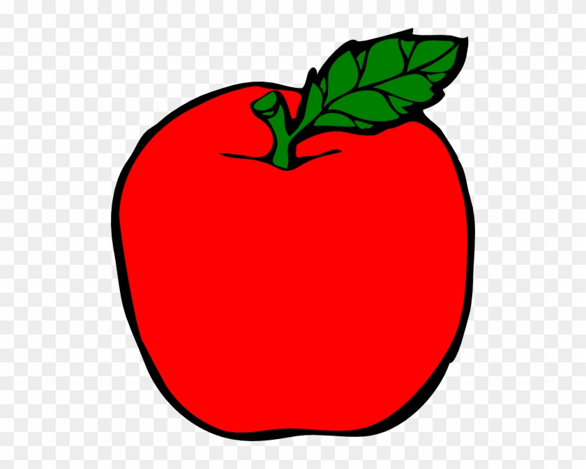 Clipart Of Red Apple Clip Art At Clker Com Vector Online - Red Apple Clipart #183681