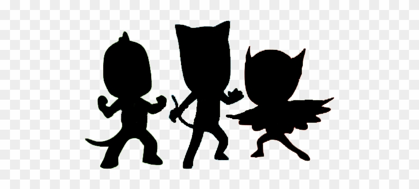 Pj Mask Silhouette - Pj Masks Svg File #183725