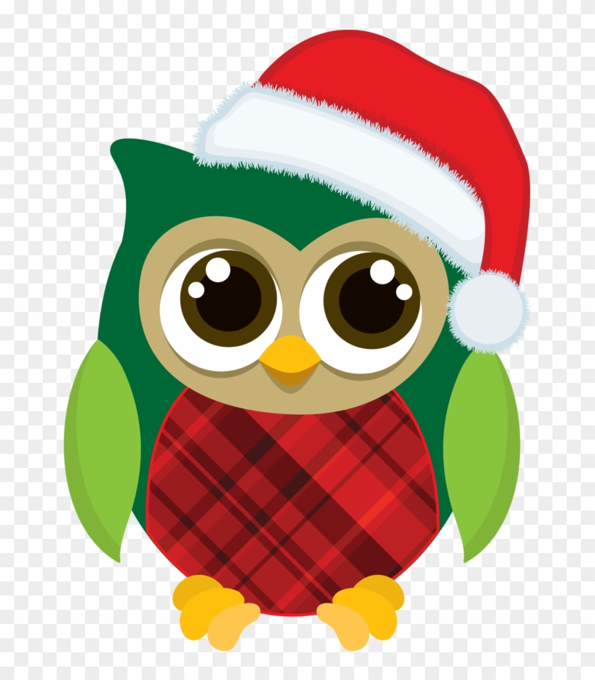 Christmas Owl Clip Art - Christmas Owl Clipart #183742