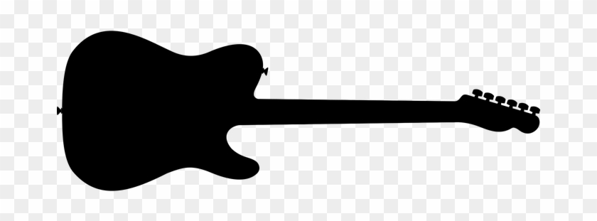 Guitar Hear Instrument Musical Play Silhou - Silhouette Guitar #183738