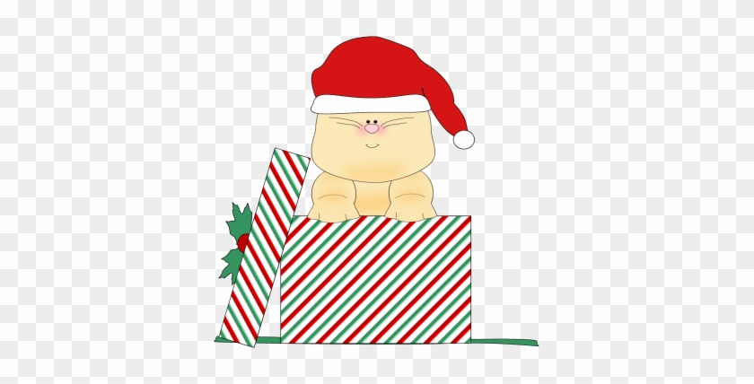 Cat - Christmas Clip Art #183743