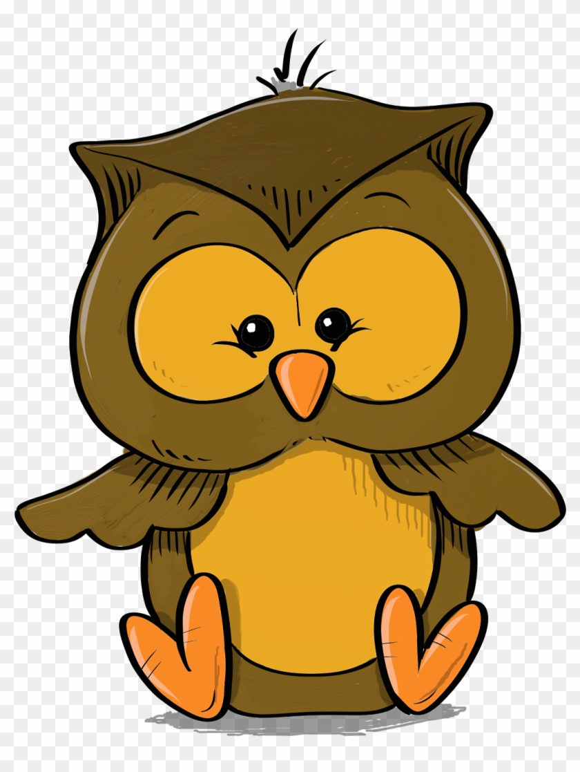 Owl Cartoon Drawing Clip Art - Owl Cartoon Drawing Clip Art #183811