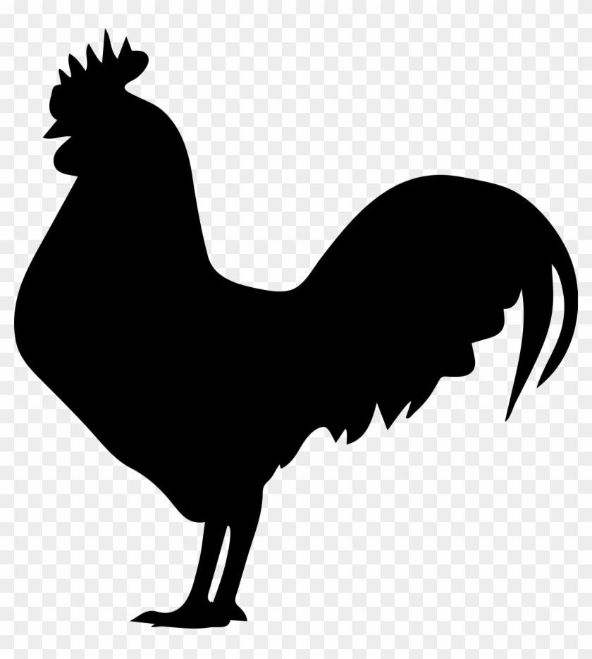 Filerooster Silhouette - Rooster Silhouette #183774