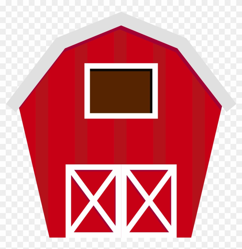 Farm Barn - Garage Doors Barn Style Red #183800