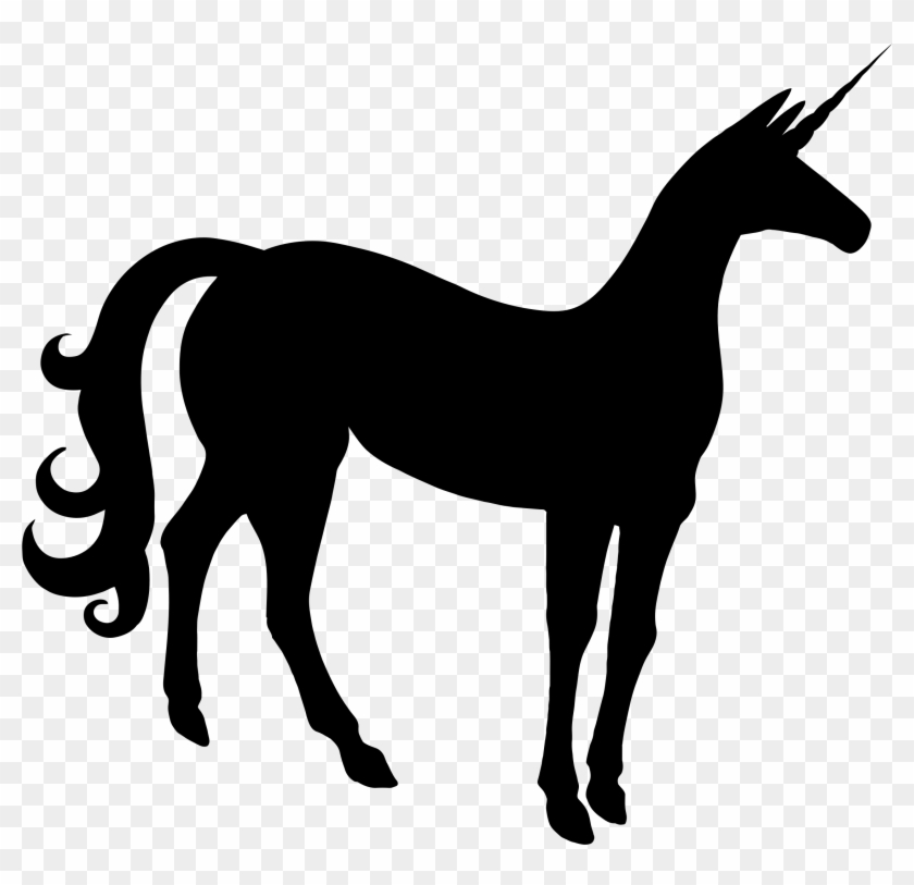 Clipart Unicorn Silhouette - Unicorns Are A Boss Tote Bag #183824