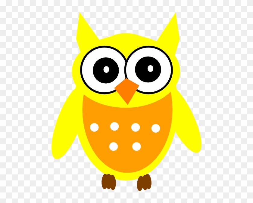 Yellow Owl Clip Art At Clker - Cute Cover Photos For Facebook #183842