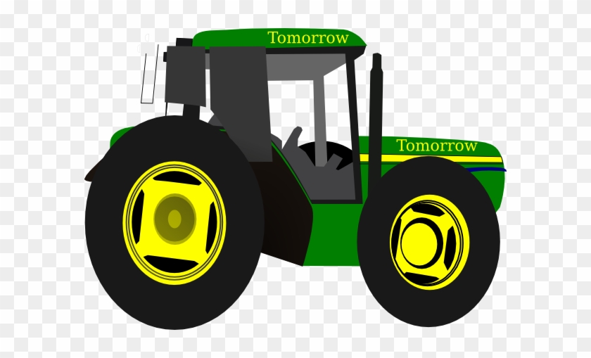 John Deere Tractor Clip Art - Tractor John Deere Vector #183929