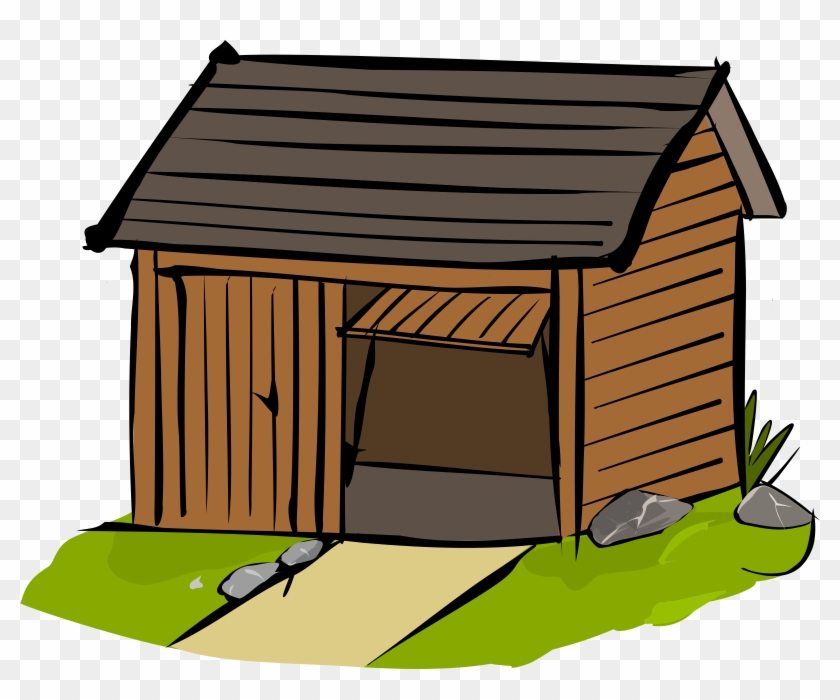 Big Image - Wooden House Clipart #183970