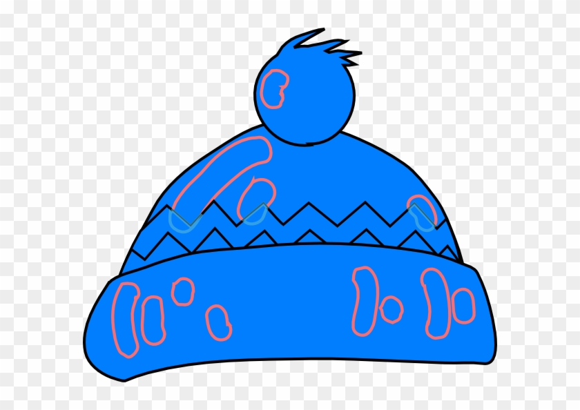 Winter Hat Blue Clip Art At Clker Com Vector Clip Art - Winter Hat Clipart #183986