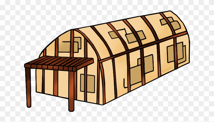 Long House - Longhouse Clipart #183989