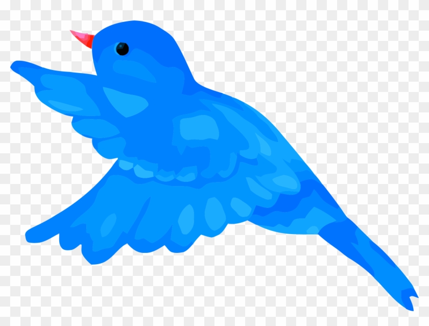 Blue Bird Clipart Mage Png - Cartoon Blue Bird #184011