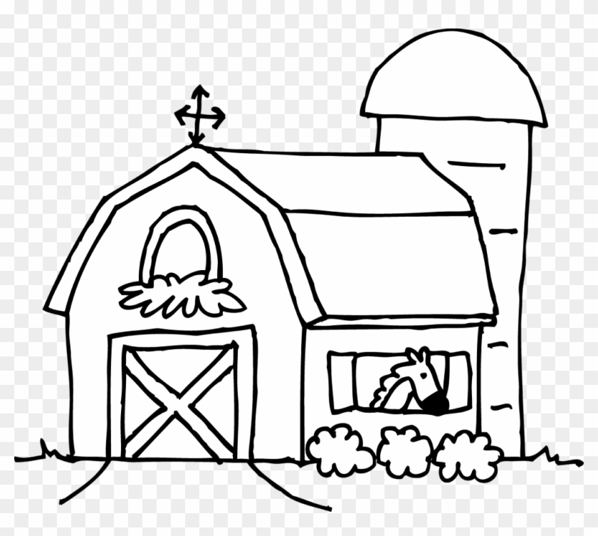 Trend Barn Coloring Page 24 - Barn Coloring Page #184019