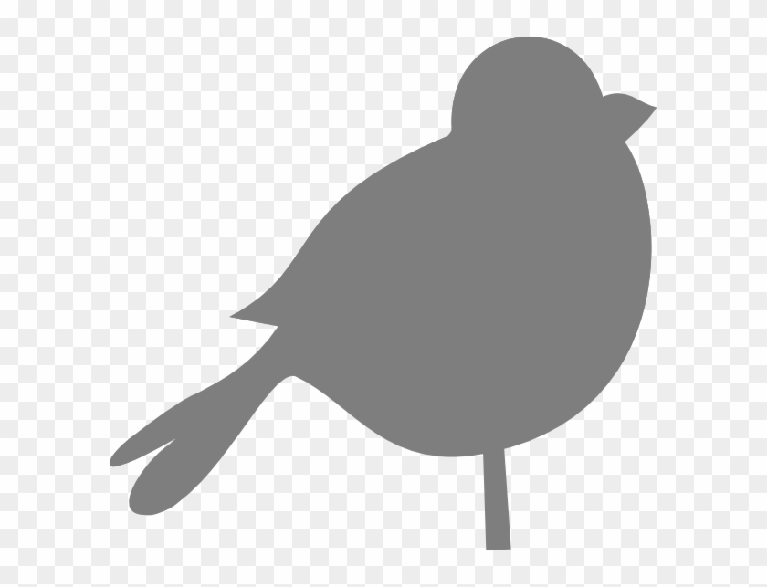 Grey Bird Clipart #184049
