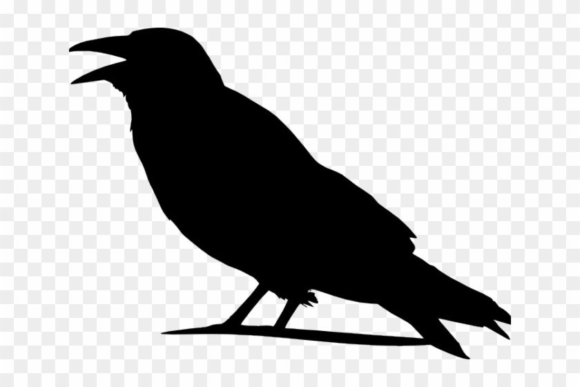 Crow Clip Art At Clker Com Vector Clip Art Online Royalty - Outline Images Of Crow #184062