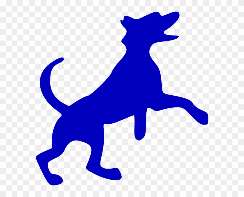 Cliparts Blue Free Download Clip Art Free Clip Art - Dog Silhouette Clip Art #184086