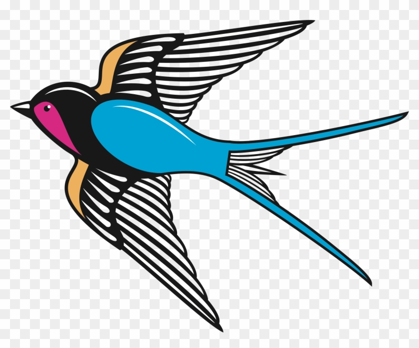 Big Image - Swallow Bird Clipart #184095