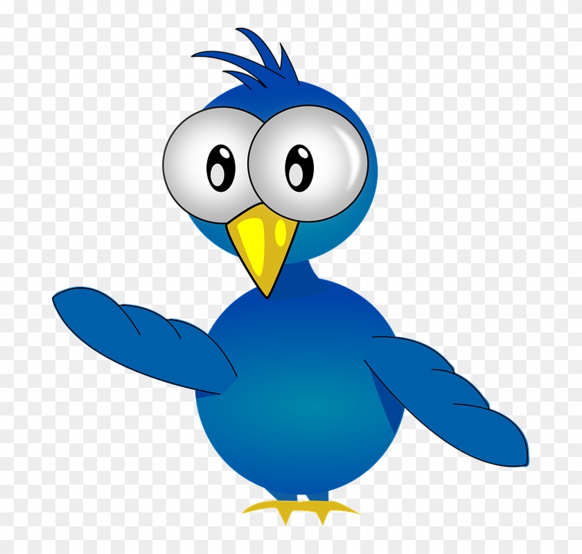 Baby, Eyes, Blue, Small, Bird, Fly, Chick - Birds Cartoon Transparent #184110