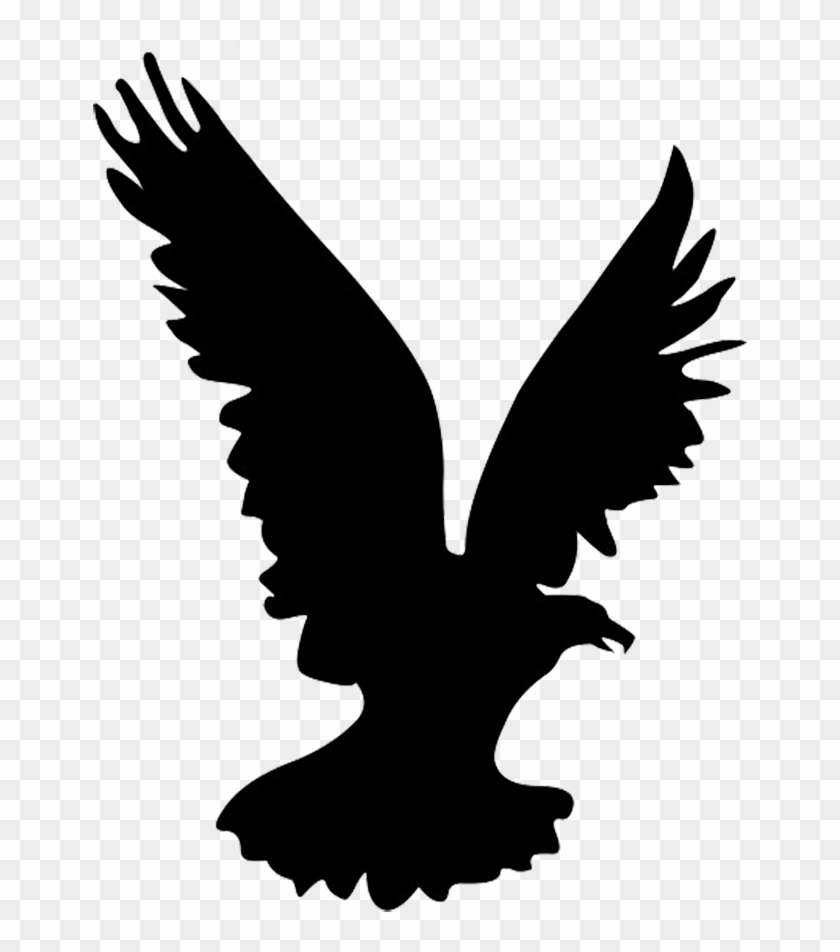 Flying Eagle Silhouette, Heron Silhouette - Flying Eagle Silhouette Png #184120