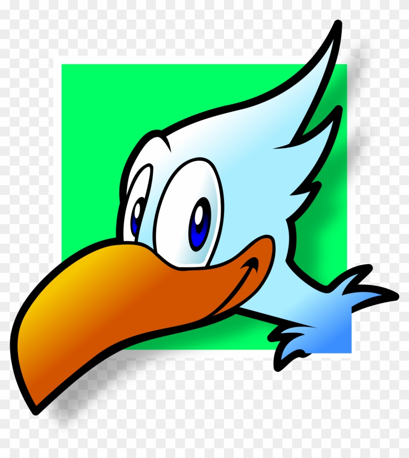 Simple Bird Avatar - Cartoon Bird Beak #184136