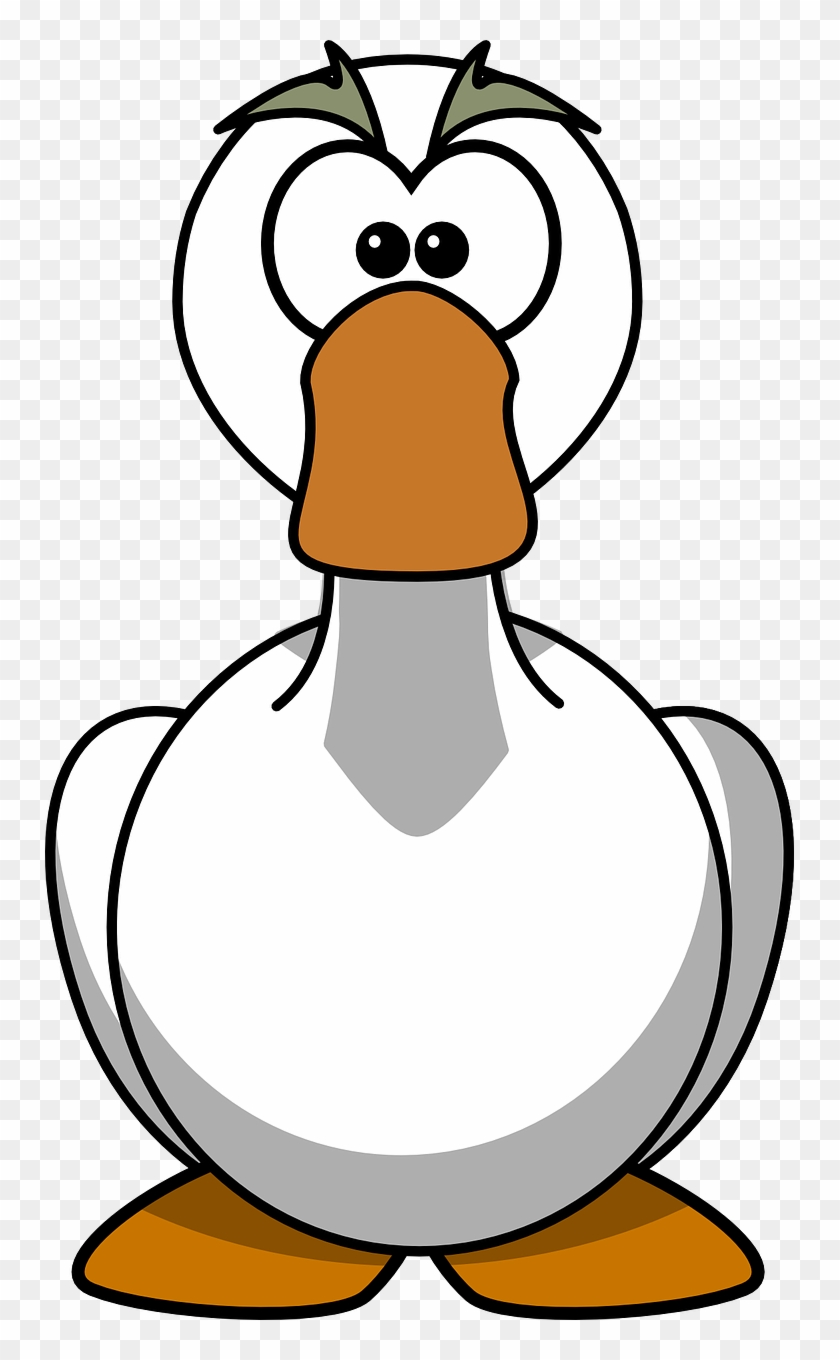 Download - Cartoon Goose Clipart #184170
