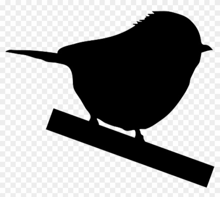 Crow Silhouette, Tiny Bird Silhouette - Silhouette #184206