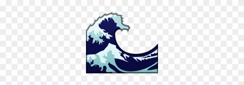 Water Wave Clip Art - Wave Emoji Iphone #184241