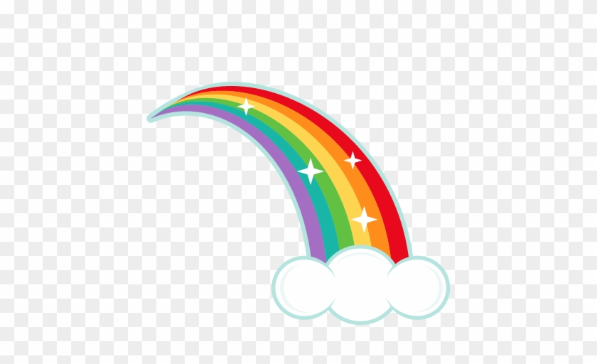 Cute Rainbow Clipart Clipartfest - Half Rainbow Clipart #184249