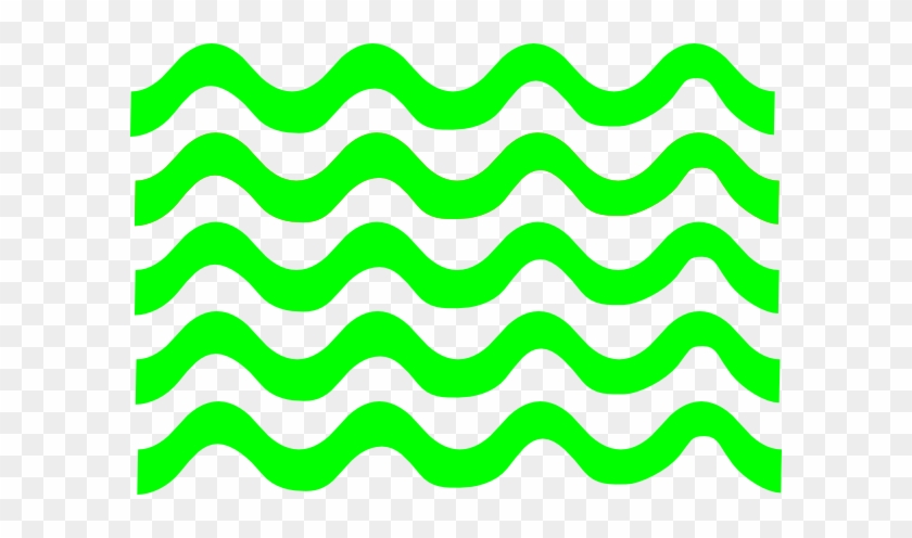 Green Waved Line Clipart #184271