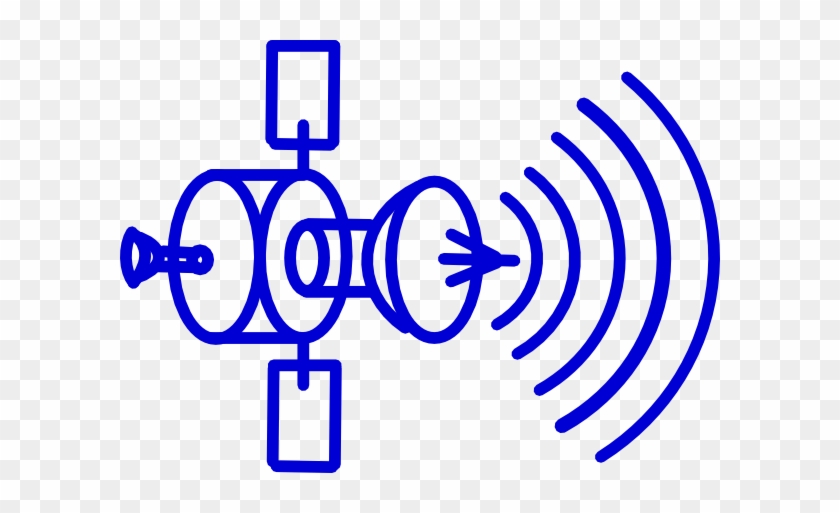 Satellite Clip Art - Radio Wave #184274