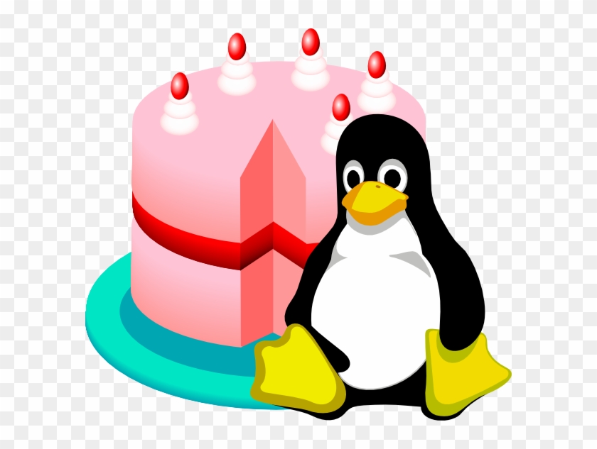Birthday - Clipart - Happy Birthday Penguin Clip Art #184344