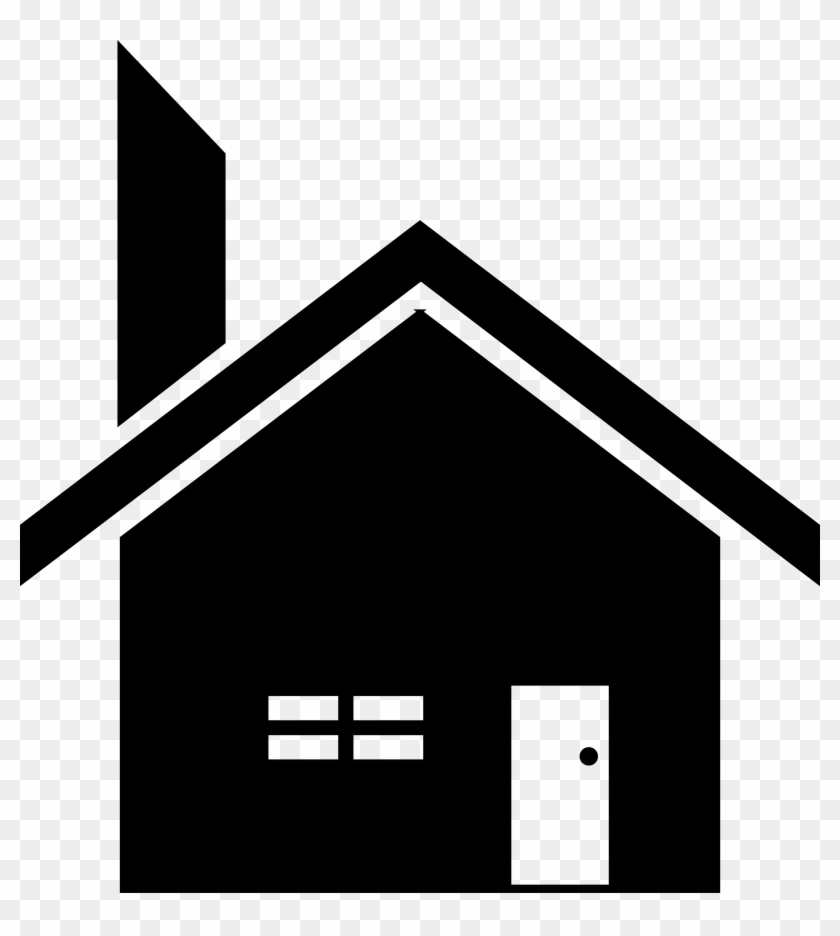 Free Simple Home - House Silhouette #184368