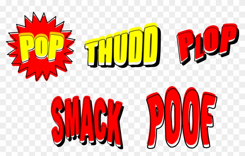 Clipart - Comic Sound Effects Png #184403