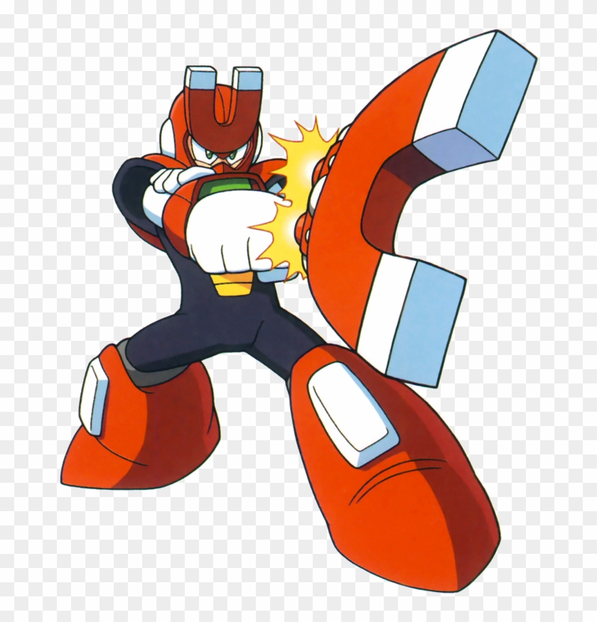 Magnet Man Mmkb Fandom Powered By Wikia - Mega Man Magnet Man #184414