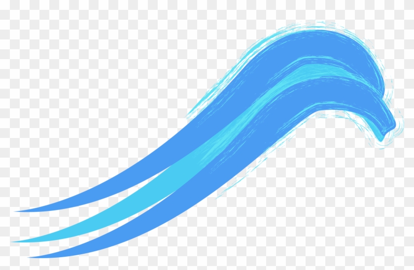 Tidal Wave Clipart - Free Wave Vector Png #184418