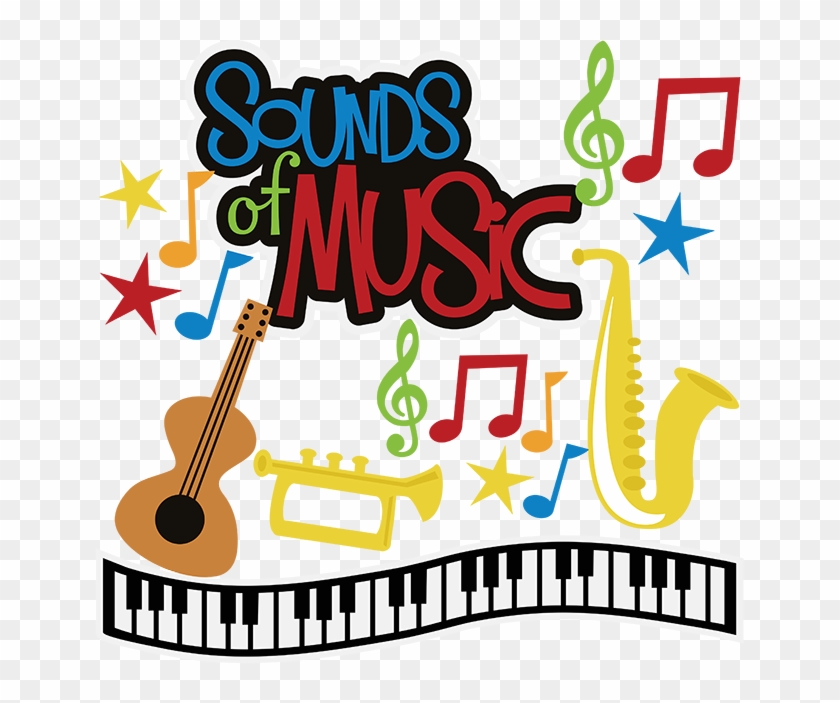 Sounds Of Music Svg Musical Instruments Svg Files Music - Miss Kate Cuttables Music #184450