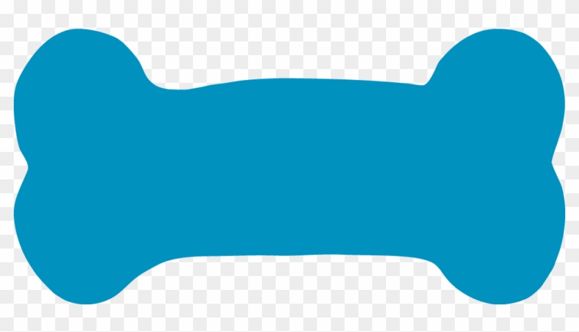 Dog Bone Pic - Blue Bone Clip Art #184463