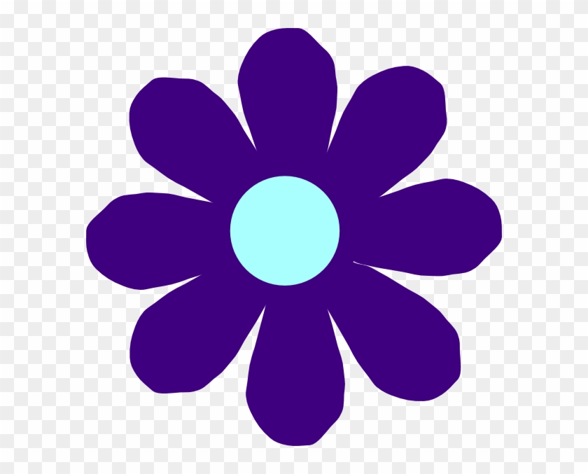 Blue Flower Clipart Violet - Flowers Clip Arts #184529