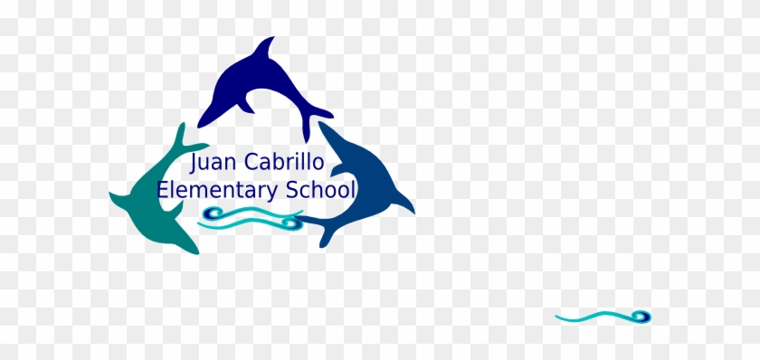 Blue Wave Dolphin Clip Art - Clip Art #184547