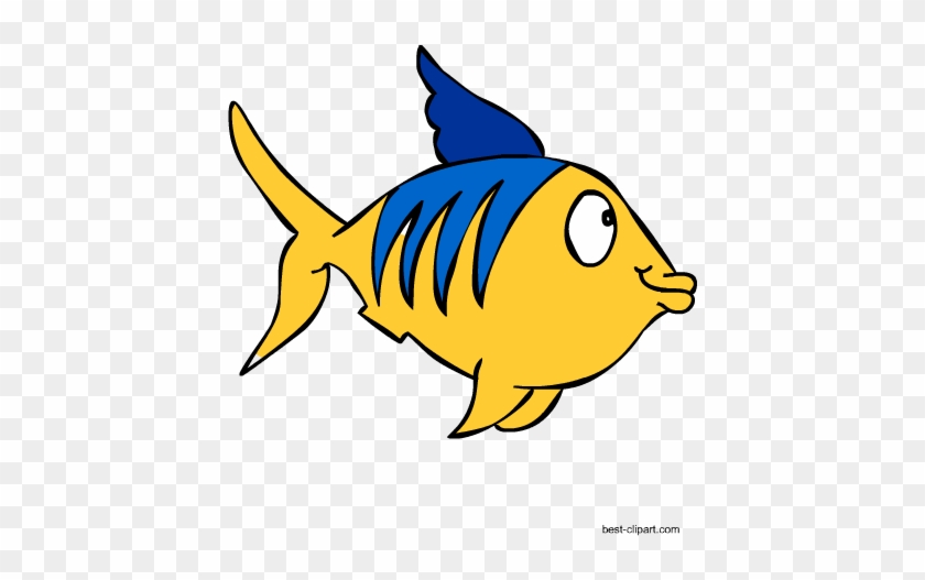 Colorful Fish Marine Animal Free Clipart - Coral Reef Fish #184560