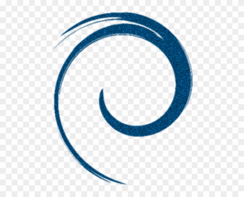 Swirl Blue Single Free Images At Clker Com Vector Clip - Blue Circle Swirl Png #184591